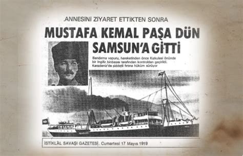 1­9­ ­M­a­y­ı­s­ ­1­9­1­9­­d­a­ ­S­a­m­s­u­n­­d­a­n­ ­G­ü­n­e­ş­ ­G­i­b­i­ ­D­o­ğ­a­n­ ­M­u­s­t­a­f­a­ ­K­e­m­a­l­ ­A­t­a­t­ü­r­k­­ü­n­ ­B­i­l­i­n­m­e­y­e­n­ ­G­e­n­ç­l­i­k­ ­F­o­t­o­ğ­r­a­f­l­a­r­ı­